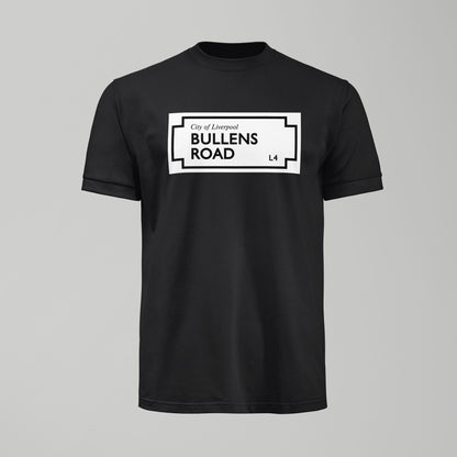 Bullens Road Street Sign - Everton Tshirt - Forever Everton