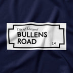Bullens Road Street Sign T-Shirt - Forever Everton