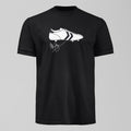 Alan Ball's Famous White Boots T-Shirt, alternate view. An Everton fan design by Forever Everton.