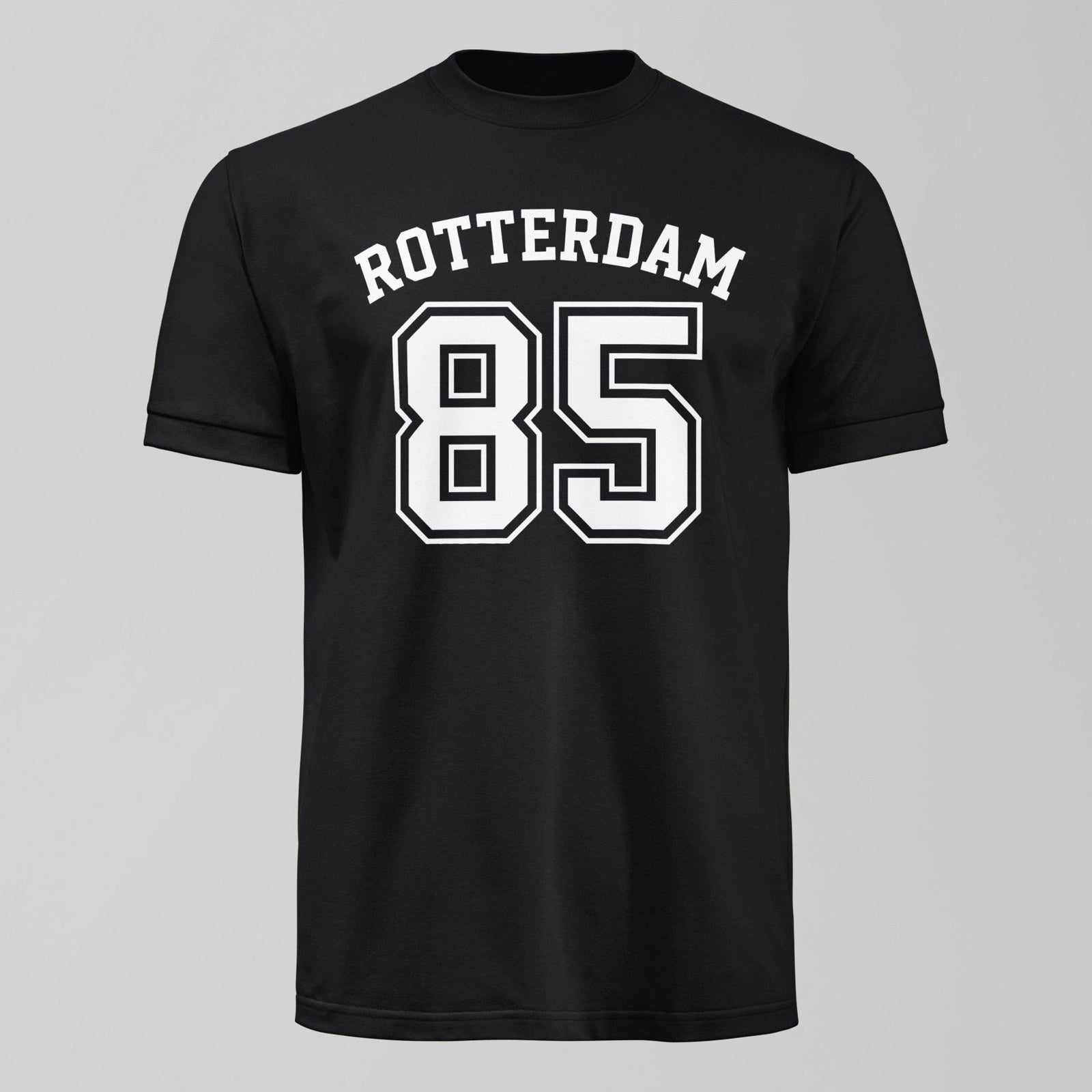 Rotterdam 85 T-Shirt, alternate view. An Everton fan design by Forever Everton.
