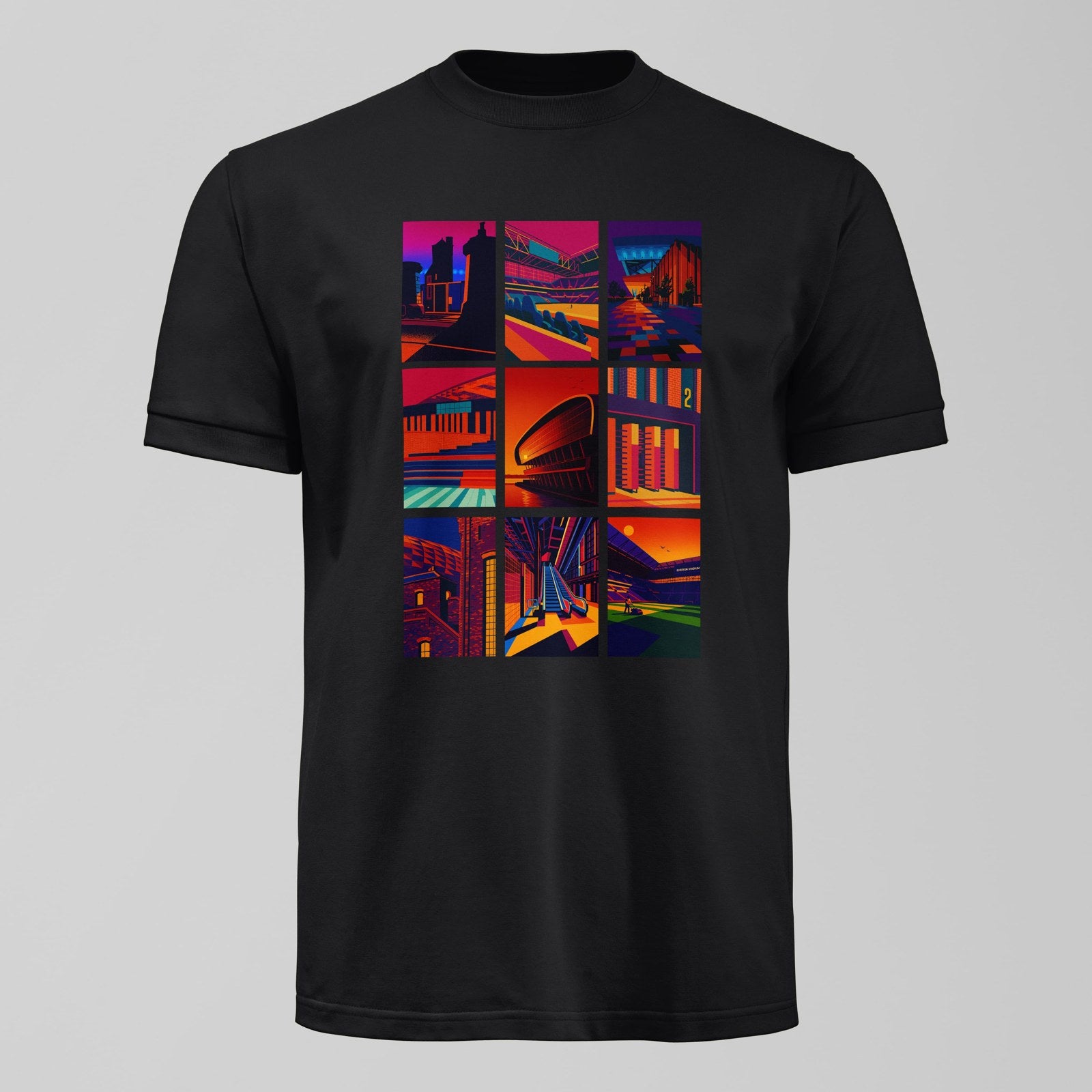 Bramley Moore Abstract Design T-Shirt