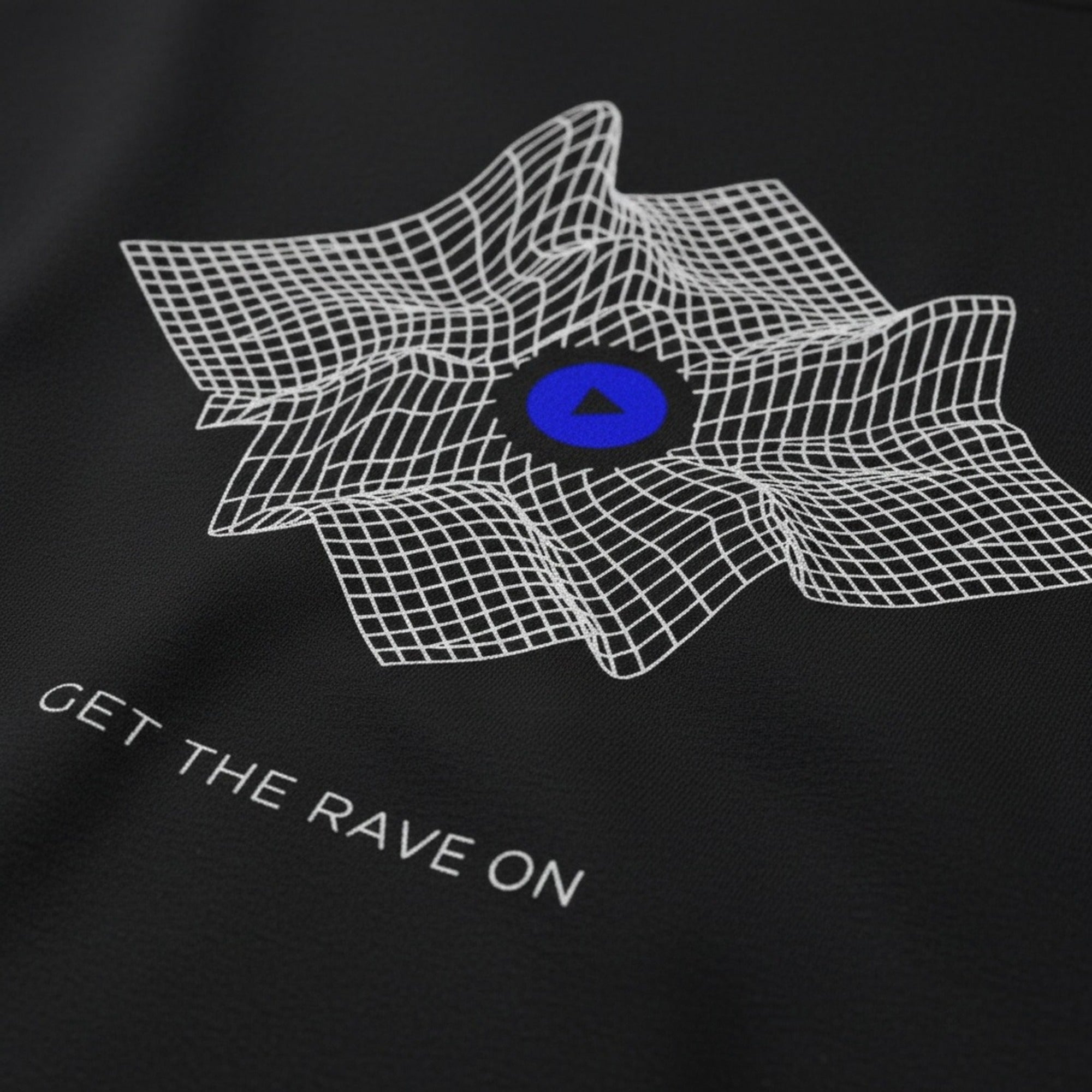 Print close-up on premium cotton. Get The Rave On T-Shirt. Forever Everton.