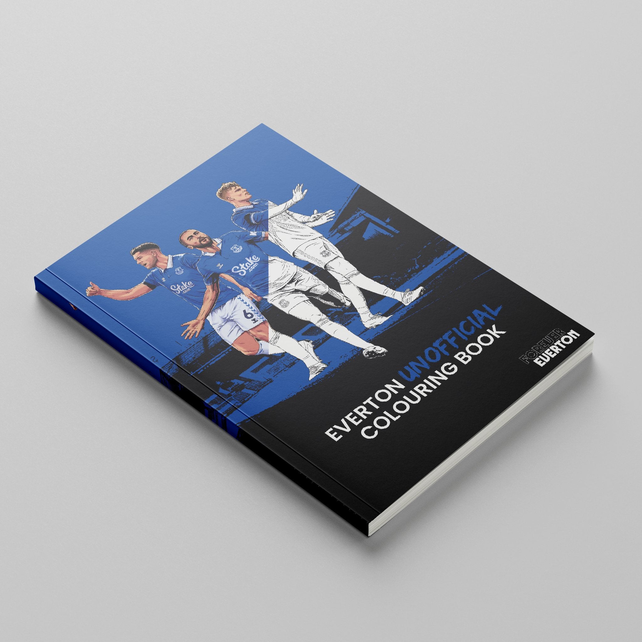 Colouring Book 2024 Everton Un-Official - Forever Everton