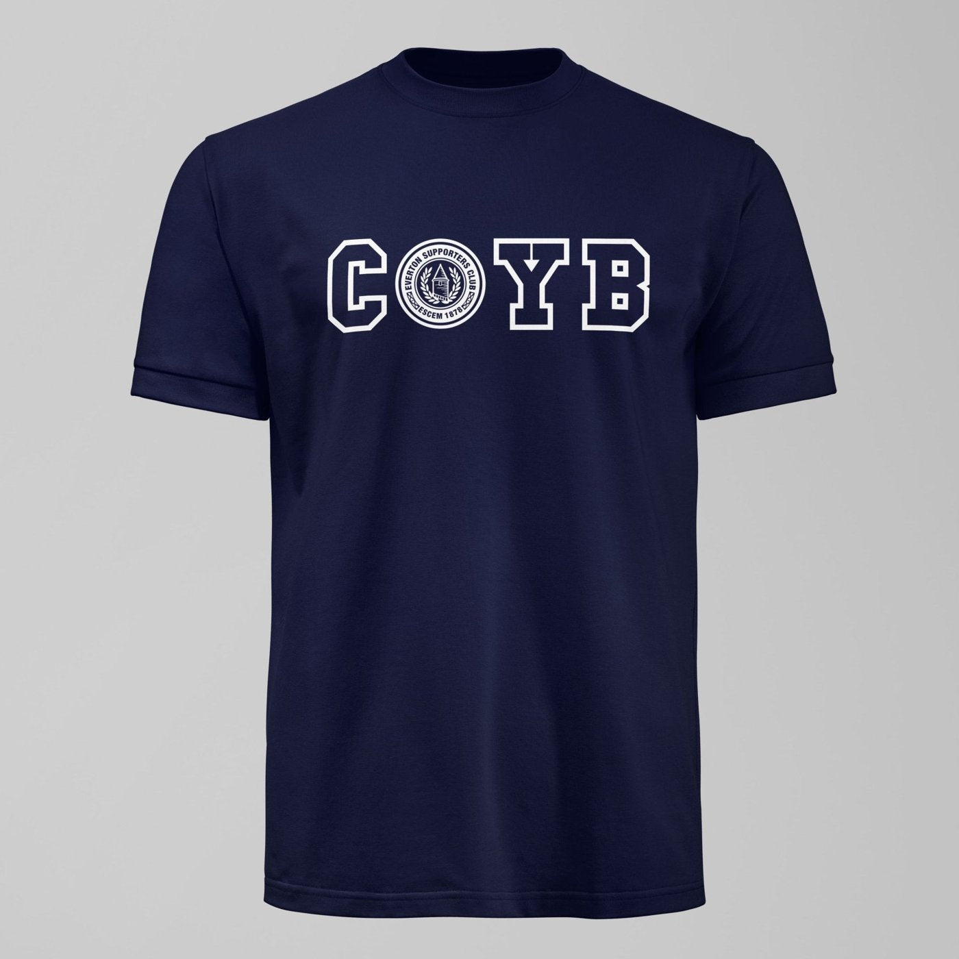 ESCEM - COYB Dark T-Shirt. An Everton fan design by Forever Everton.