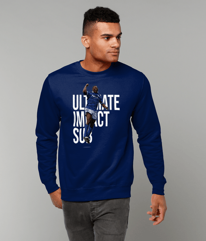 Daniel Amokachi Sweatshirt - the FA Cup Sub that never was! - Forever Everton