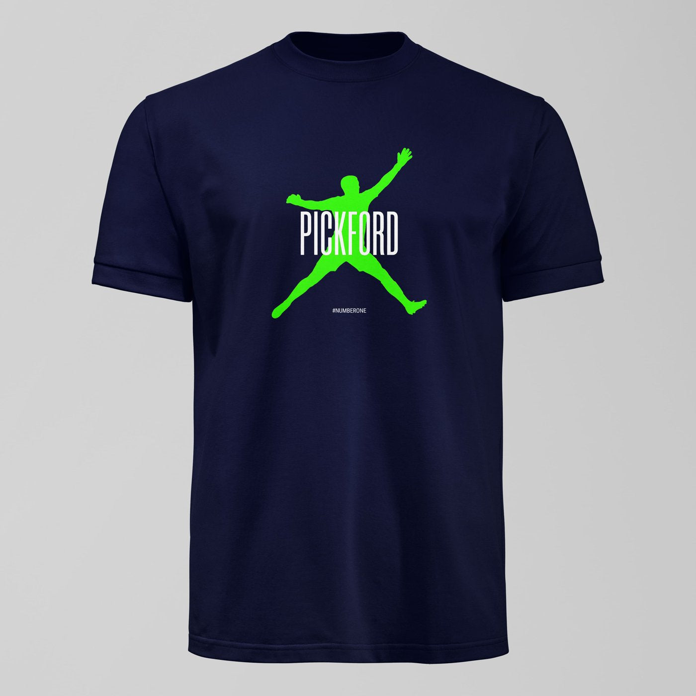 Pickford Number One T-Shirt. An Everton fan design by Forever Everton.