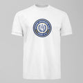 ESCEM - Big Logo White T-Shirt. An Everton fan design by Forever Everton.