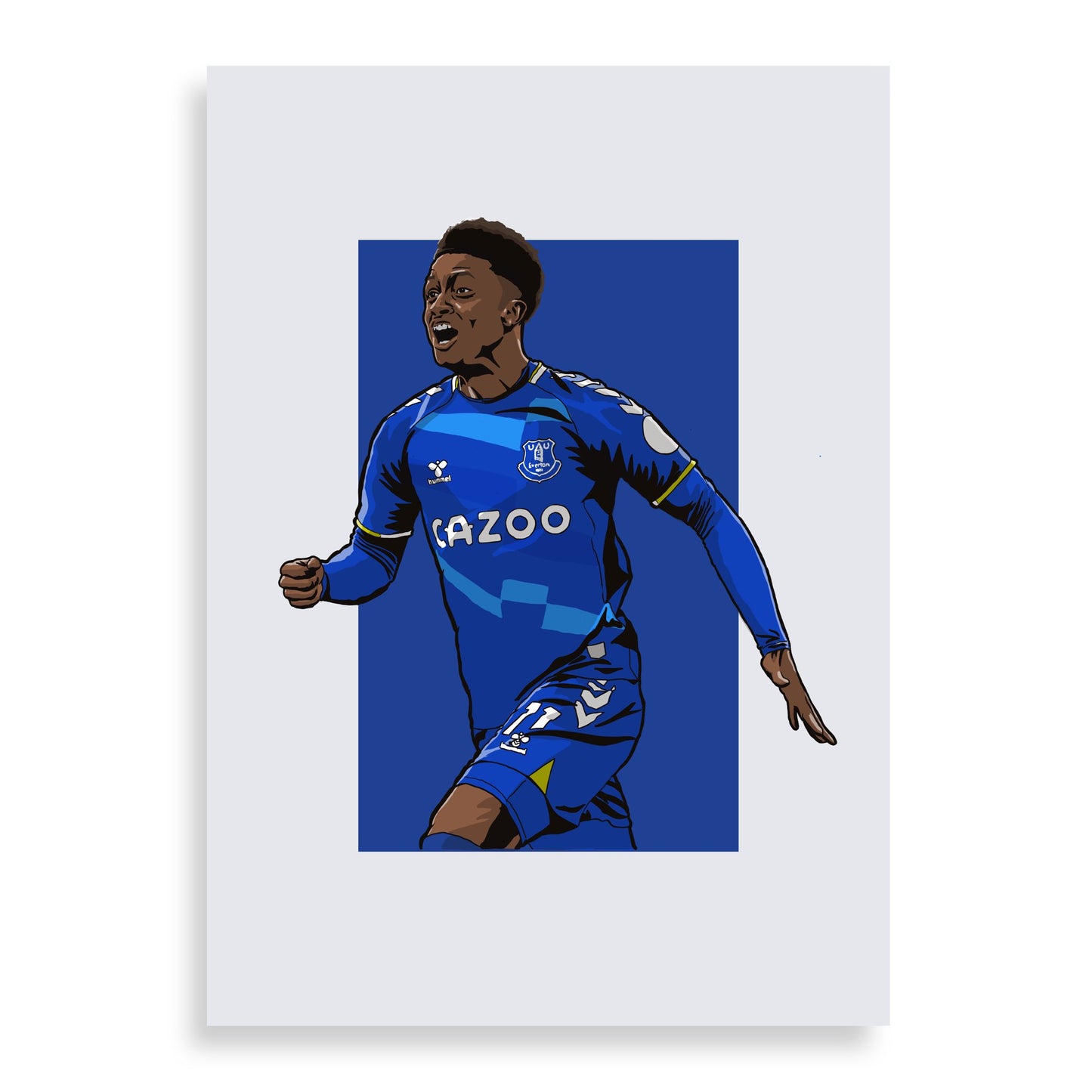 Demarai Gray - Everton 21/22 - Forever Everton