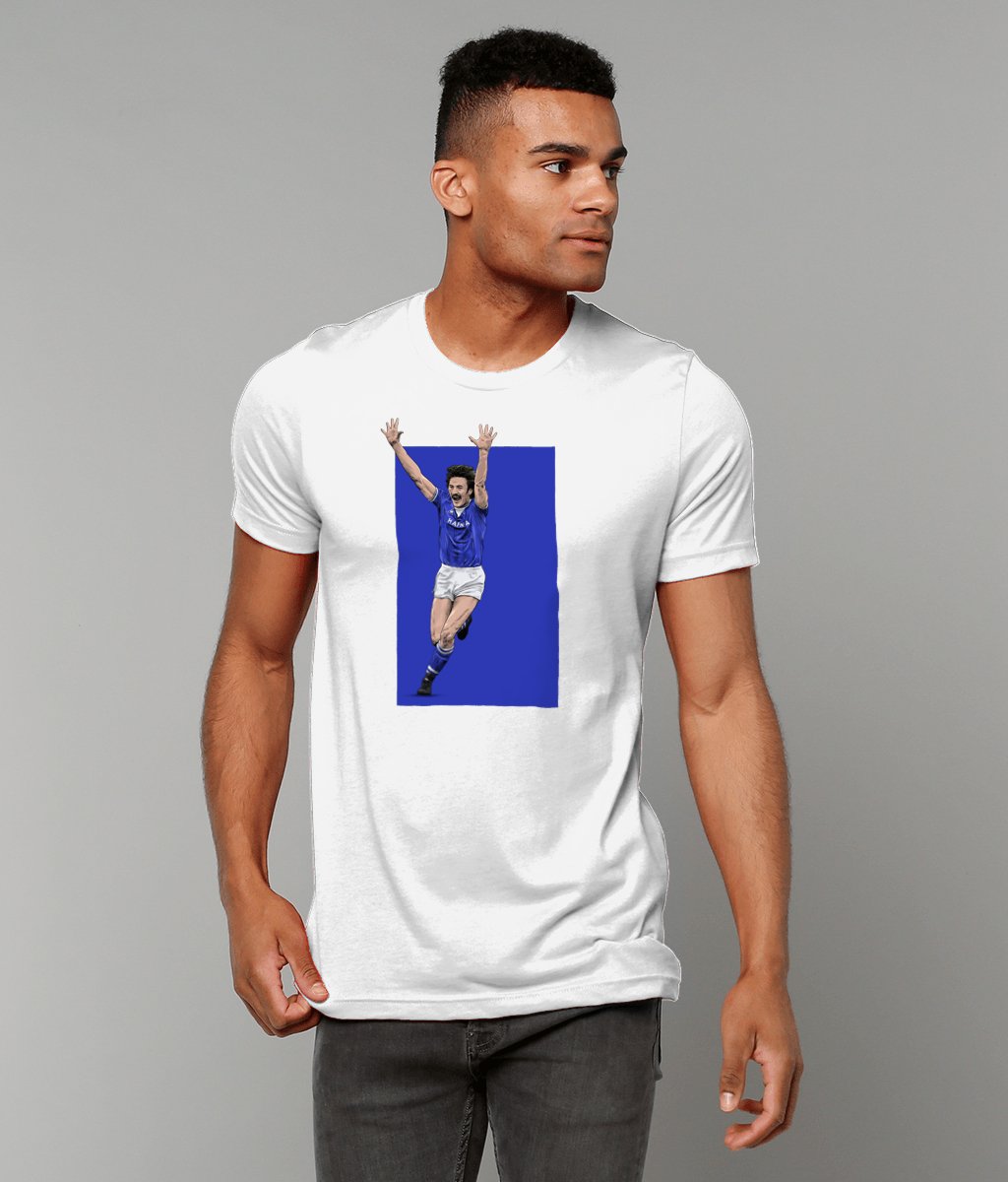 Derek Mountfield 85 - Everton Tshirt - Forever Everton