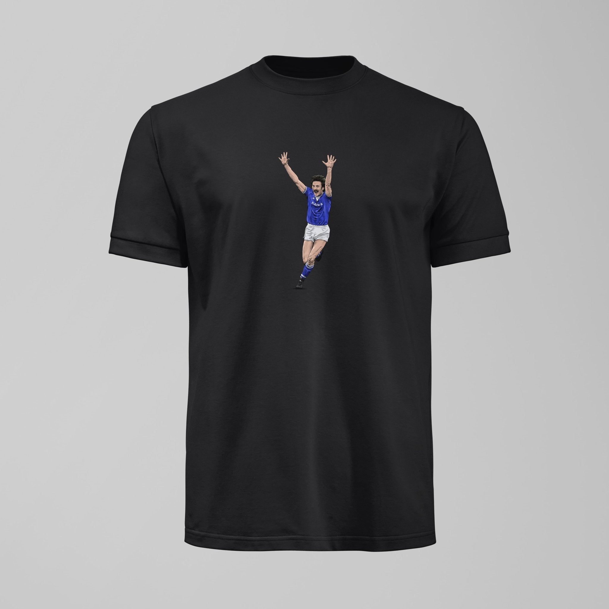 Derek Mountfield 85 - Everton Tshirt - Forever Everton