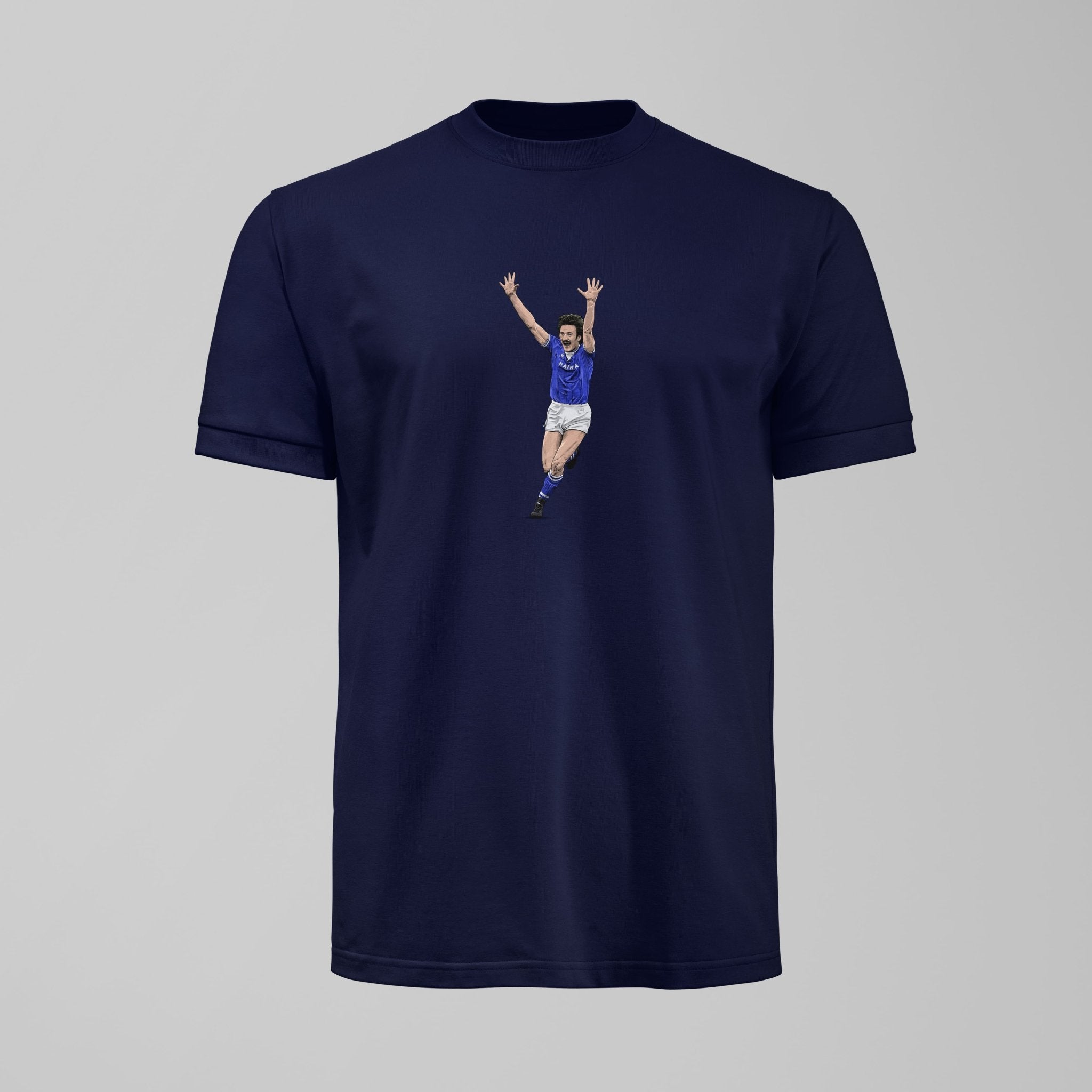 Derek Mountfield 85 - Everton Tshirt - Forever Everton