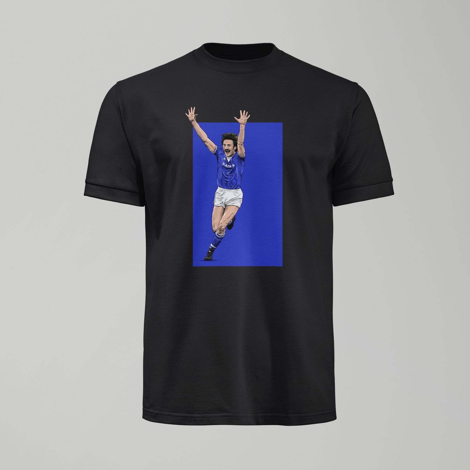 Derek Mountfield 85 - Everton Tshirt - Forever Everton