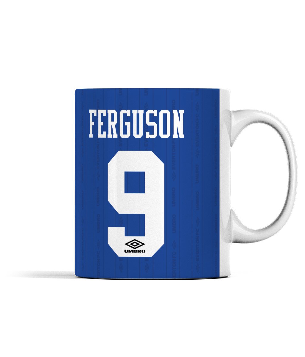 Duncan Ferguson - 95 Final - Mug - Forever Everton