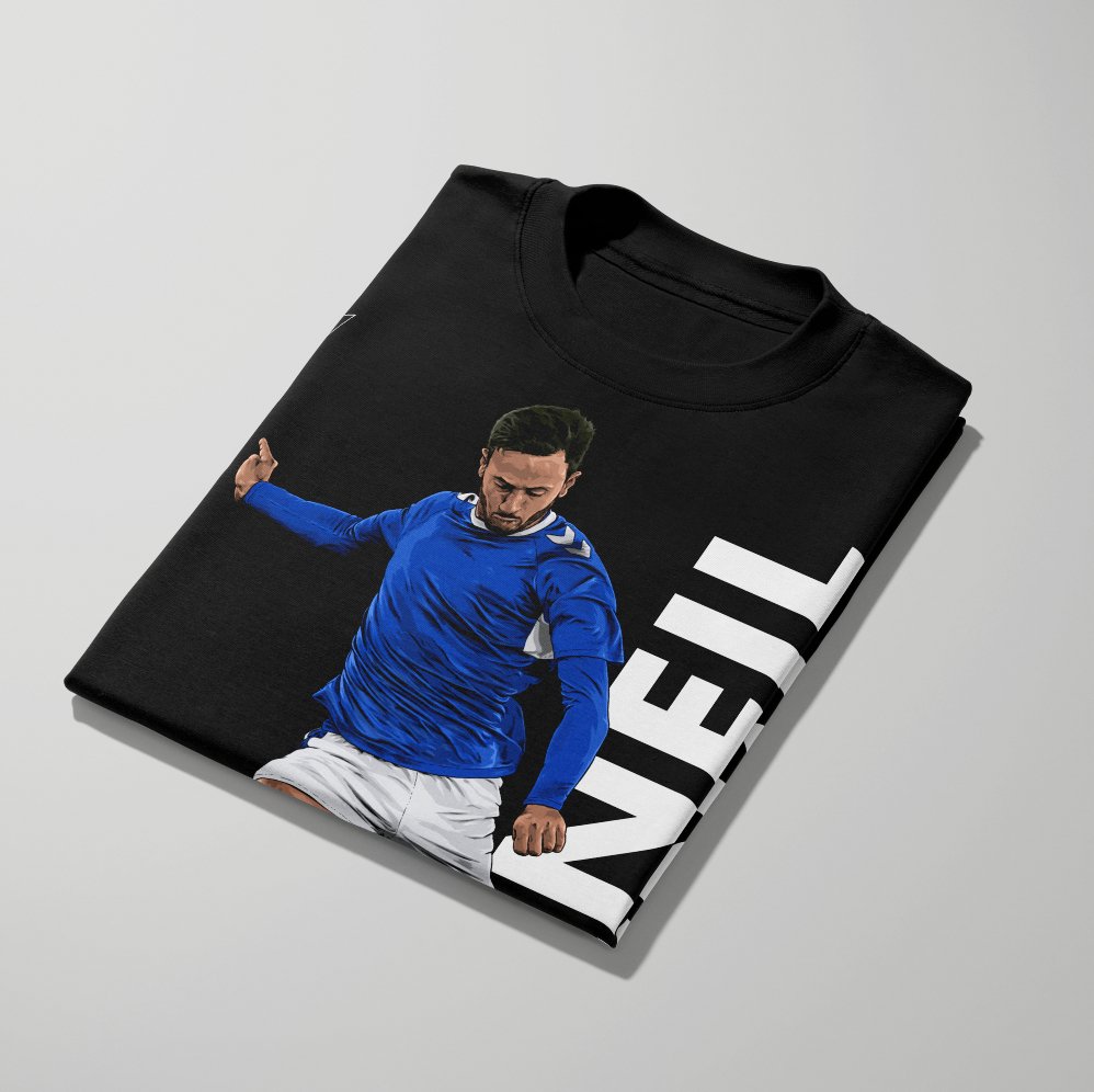 Dwight McNeil Tshirt - Everton 22/23 First XI - Forever Everton