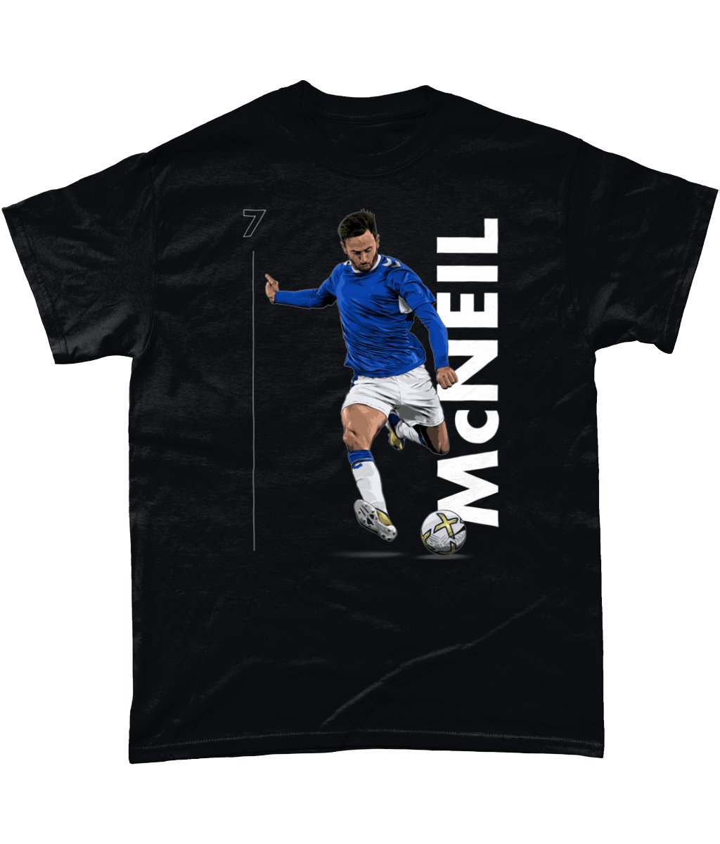 Dwight McNeil Tshirt - Everton 22/23 First XI - Forever Everton