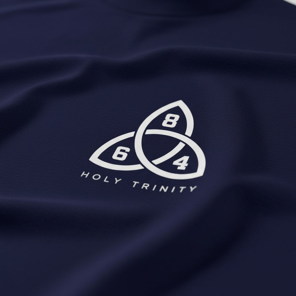 Print close-up on premium cotton. Holy Trinity Everton Small Design T-Shirt. Forever Everton.