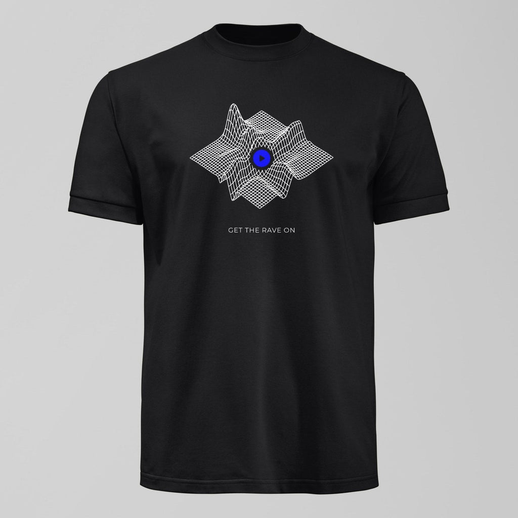 Get The Rave On T-Shirt, alternate view. An Everton fan design by Forever Everton.