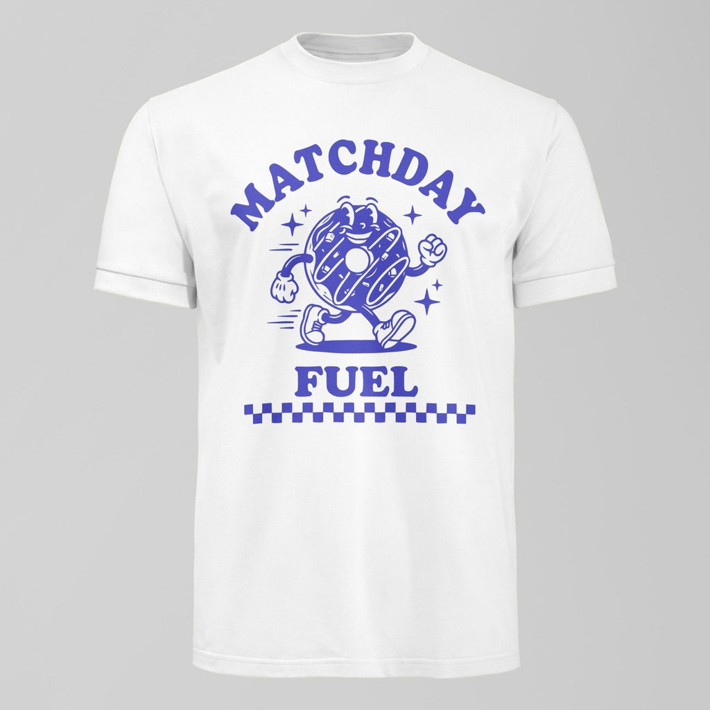 Toffee Donut Everton T-Shirt, alternate view. An Everton fan design by Forever Everton.
