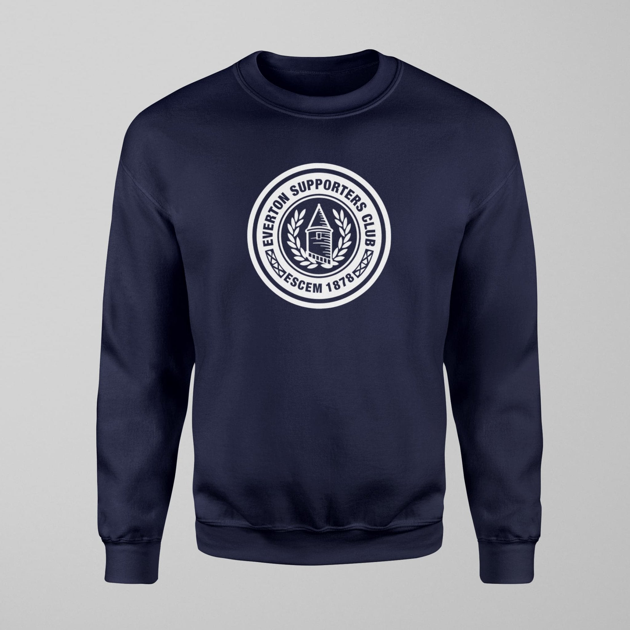 ESCEM - Big Logo Dark Jumper - Forever Everton