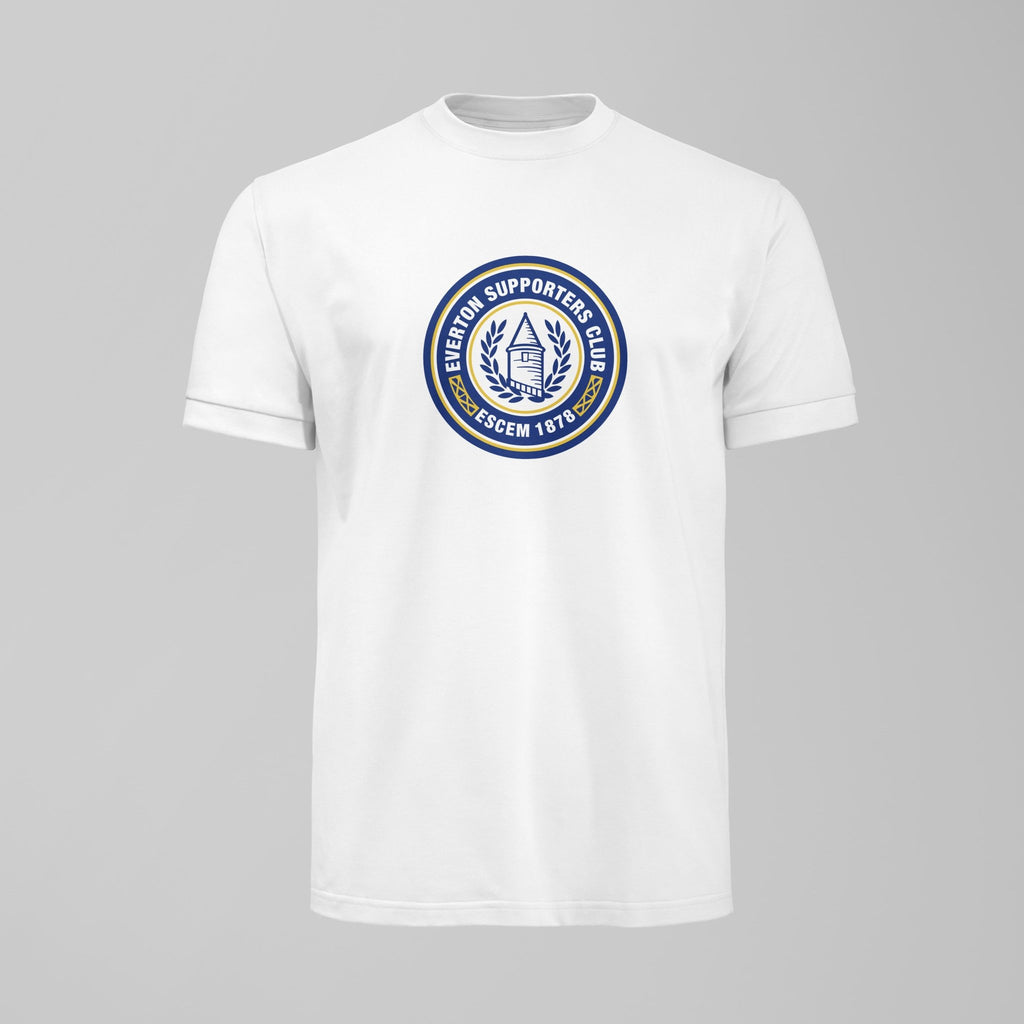 ESCEM - Big Logo White T-Shirt - Forever Everton