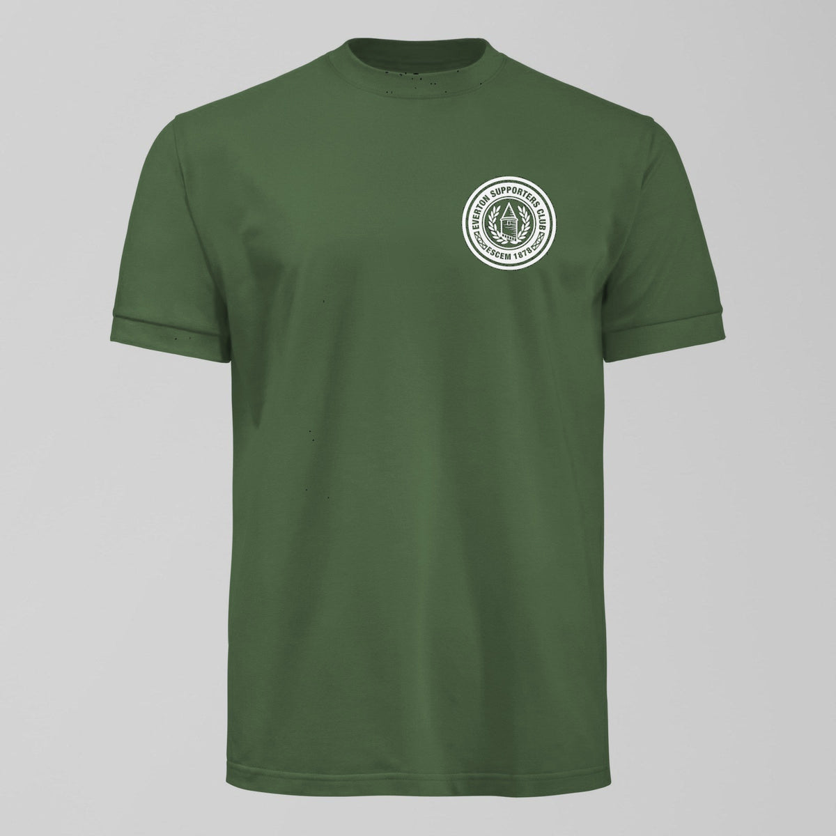 ESCEM - Small Logo Dark T-Shirt in Green by Forever Everton