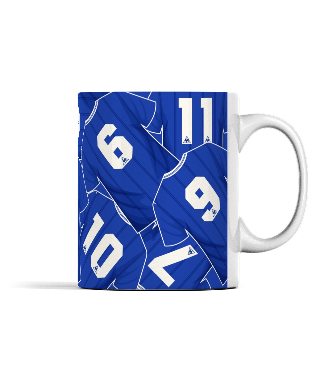 Everton 1985 ECWC Shirt Backs - Mug - Forever Everton