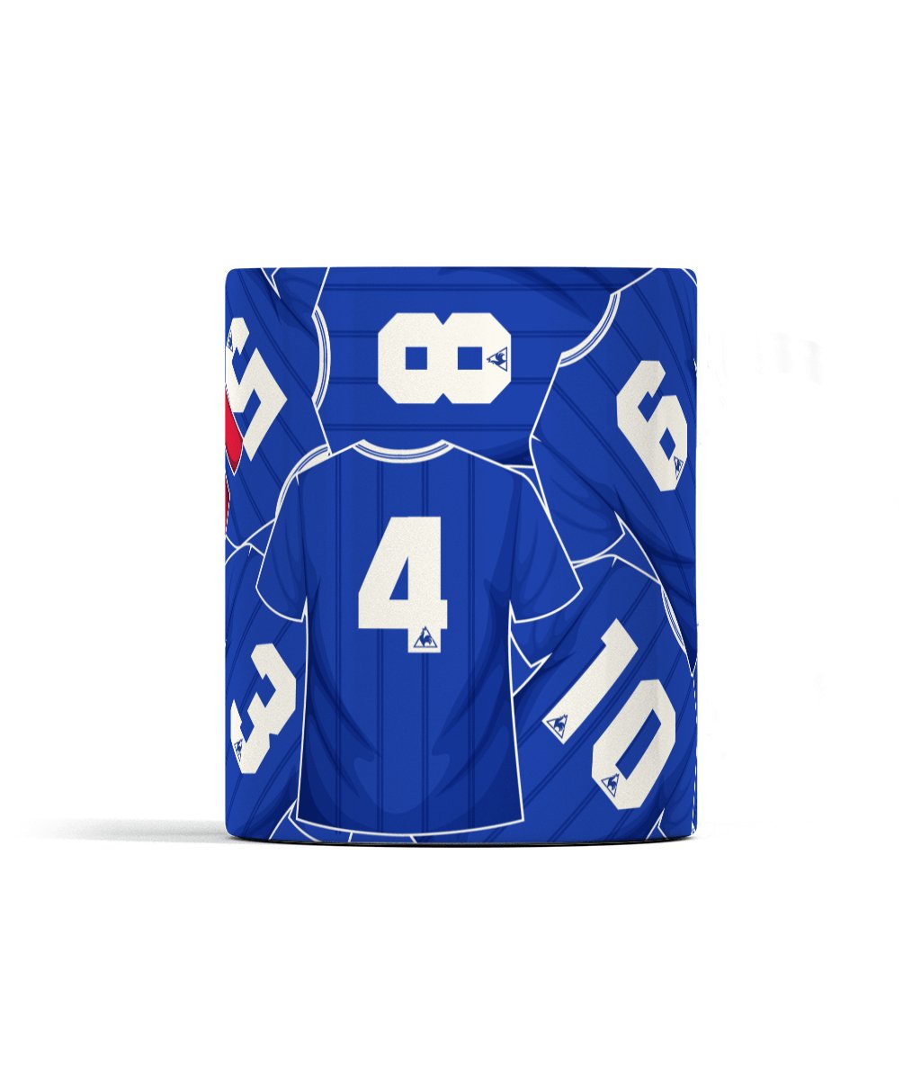 Everton 1985 ECWC Shirt Backs - Mug - Forever Everton