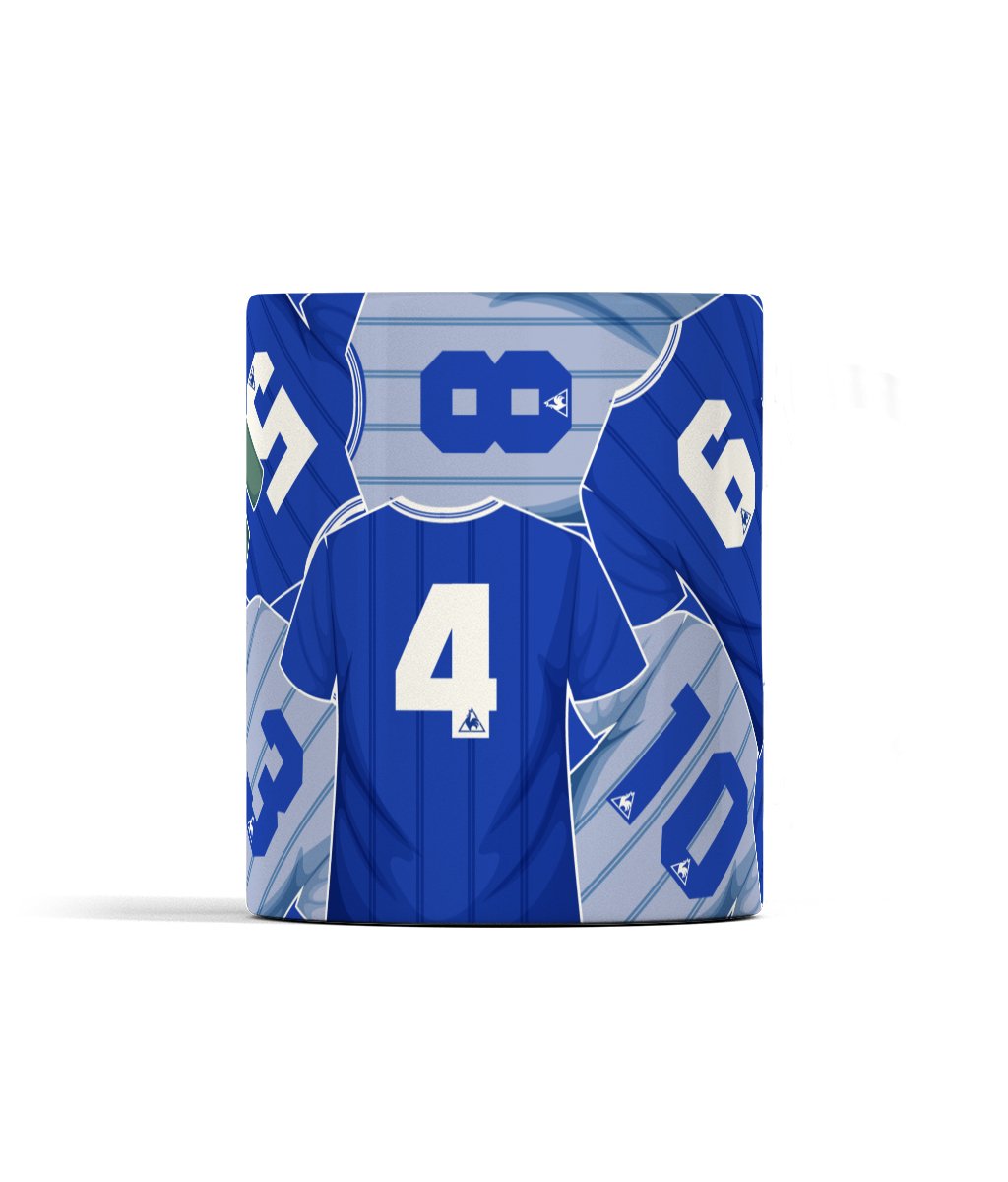 Everton 1985 League Shirt Backs - Mug - Forever Everton