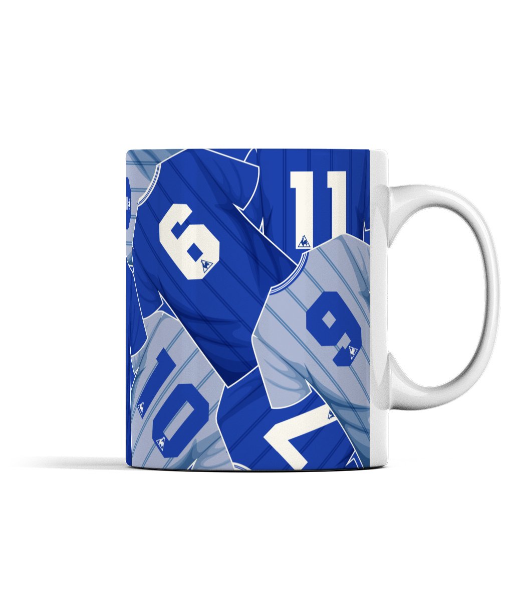 Everton 1985 League Shirt Backs - Mug - Forever Everton