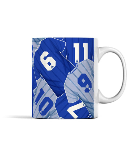 Everton 1985 League Shirt Backs - Mug - Forever Everton