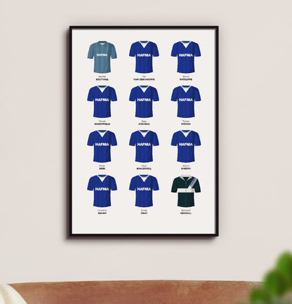 Everton 1985 League Winners First Team Print - Forever Everton