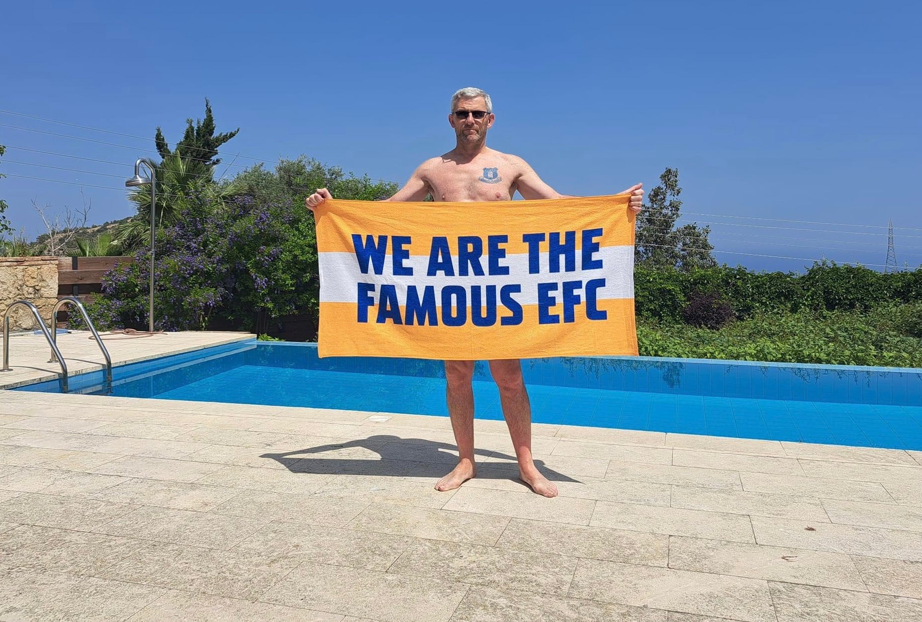 Everton Beach Towel - We Are The Famous EFC - Forever Everton