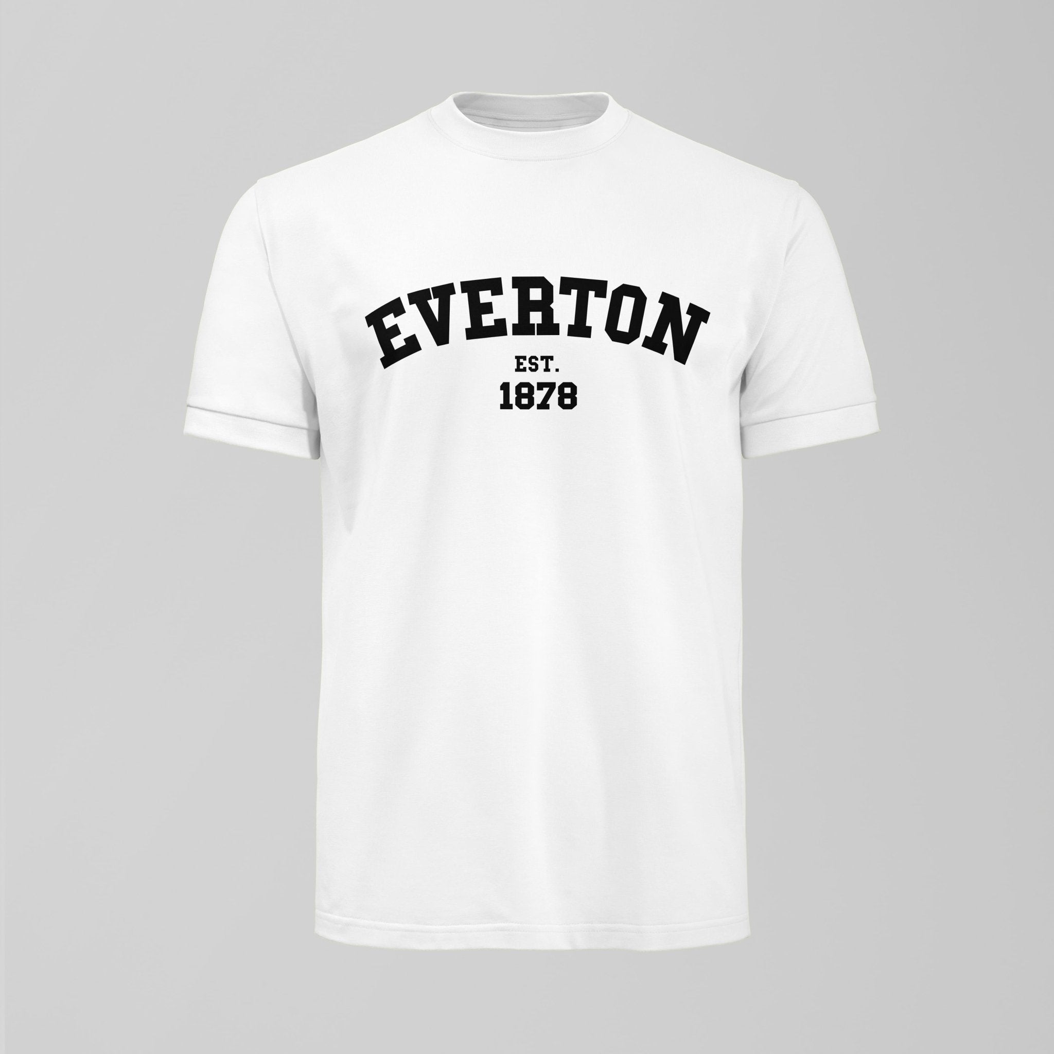 Everton College Black Design T-shirt - Forever Everton