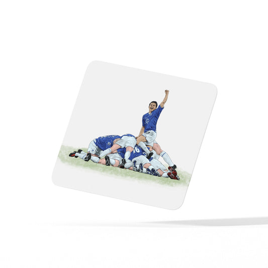 Everton FC 04/05 - Pile On - Coaster - Forever Everton