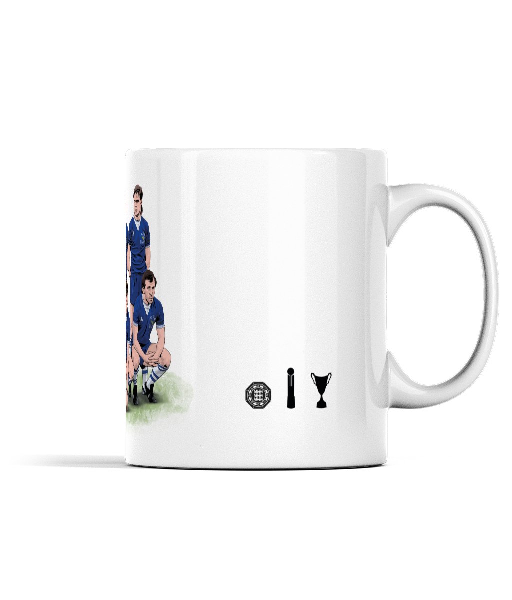 Everton FC 84/85 - ECWC Final Line-up - Mug - Forever Everton