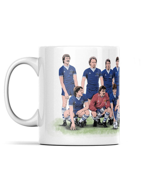 Everton FC 84/85 - ECWC Final Line-up - Mug - Forever Everton