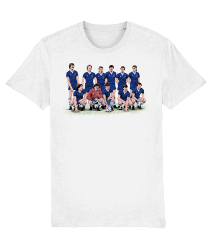 Everton FC 84/85 - ECWC Final Line-Up - Tshirt - Forever Everton