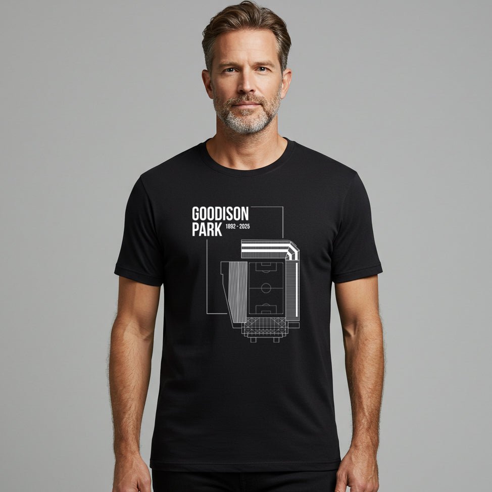 Everton - Goodison Park Blueprint Tshirt - Forever Everton