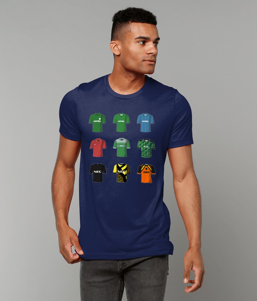 Everton History of Kits Tshirt - Neville Southall Edition - Forever Everton