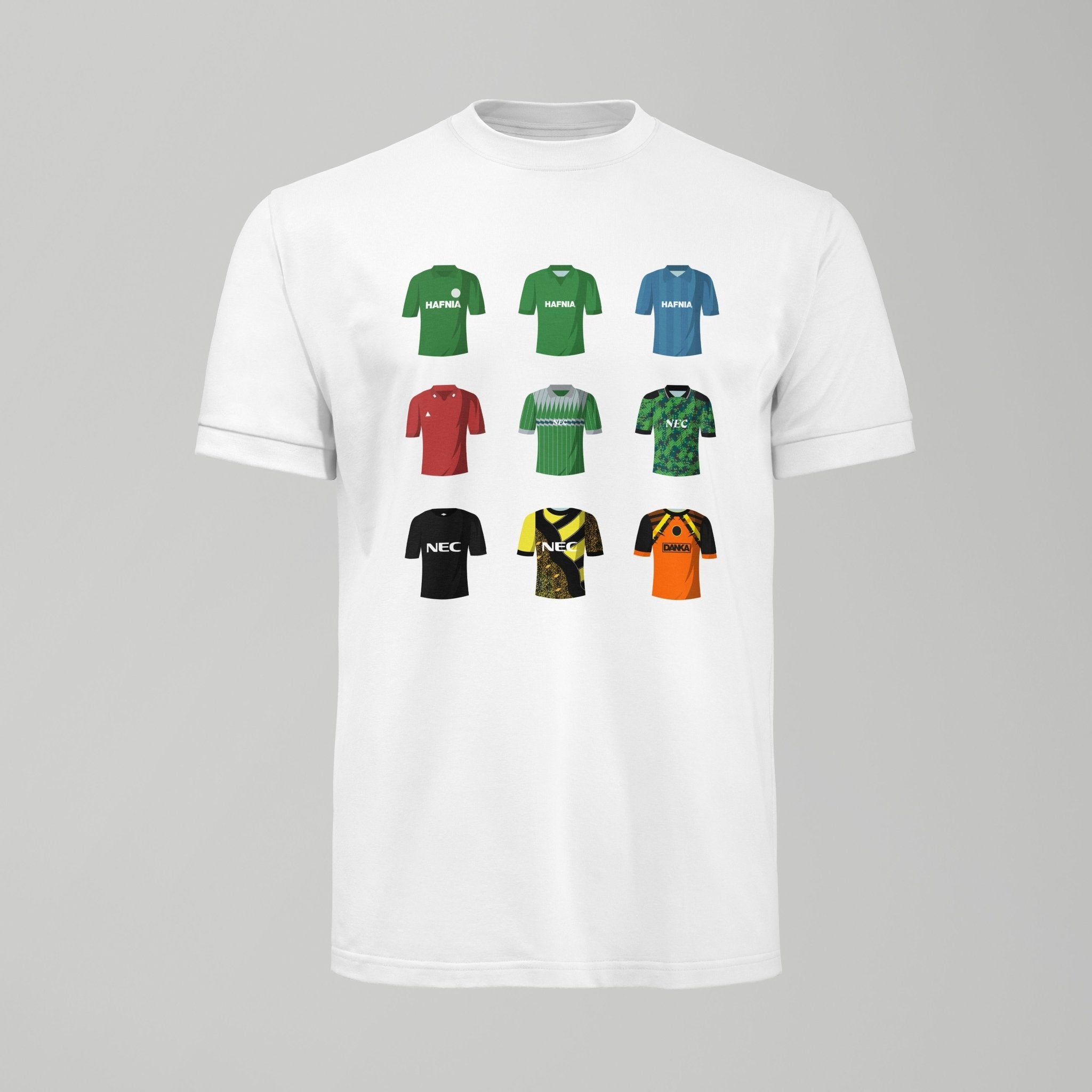 Everton History of Kits Tshirt - Neville Southall Edition - Forever Everton