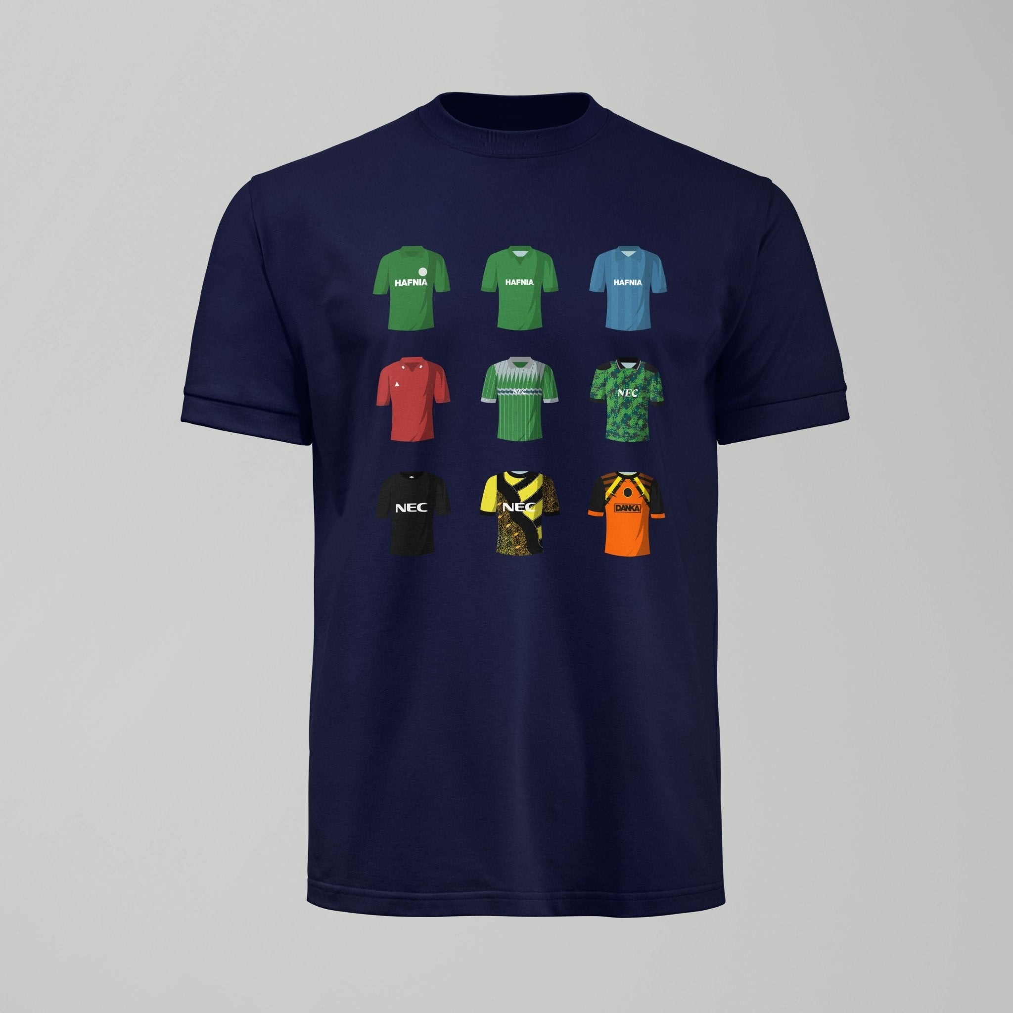 Everton History of Kits Tshirt - Neville Southall Edition - Forever Everton