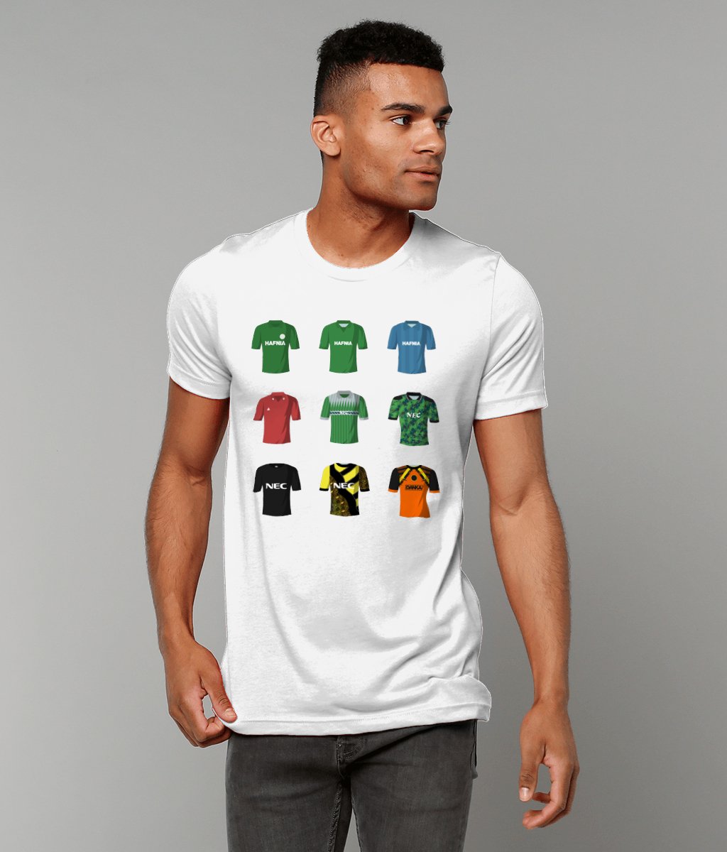 Everton History of Kits Tshirt - Neville Southall Edition - Forever Everton