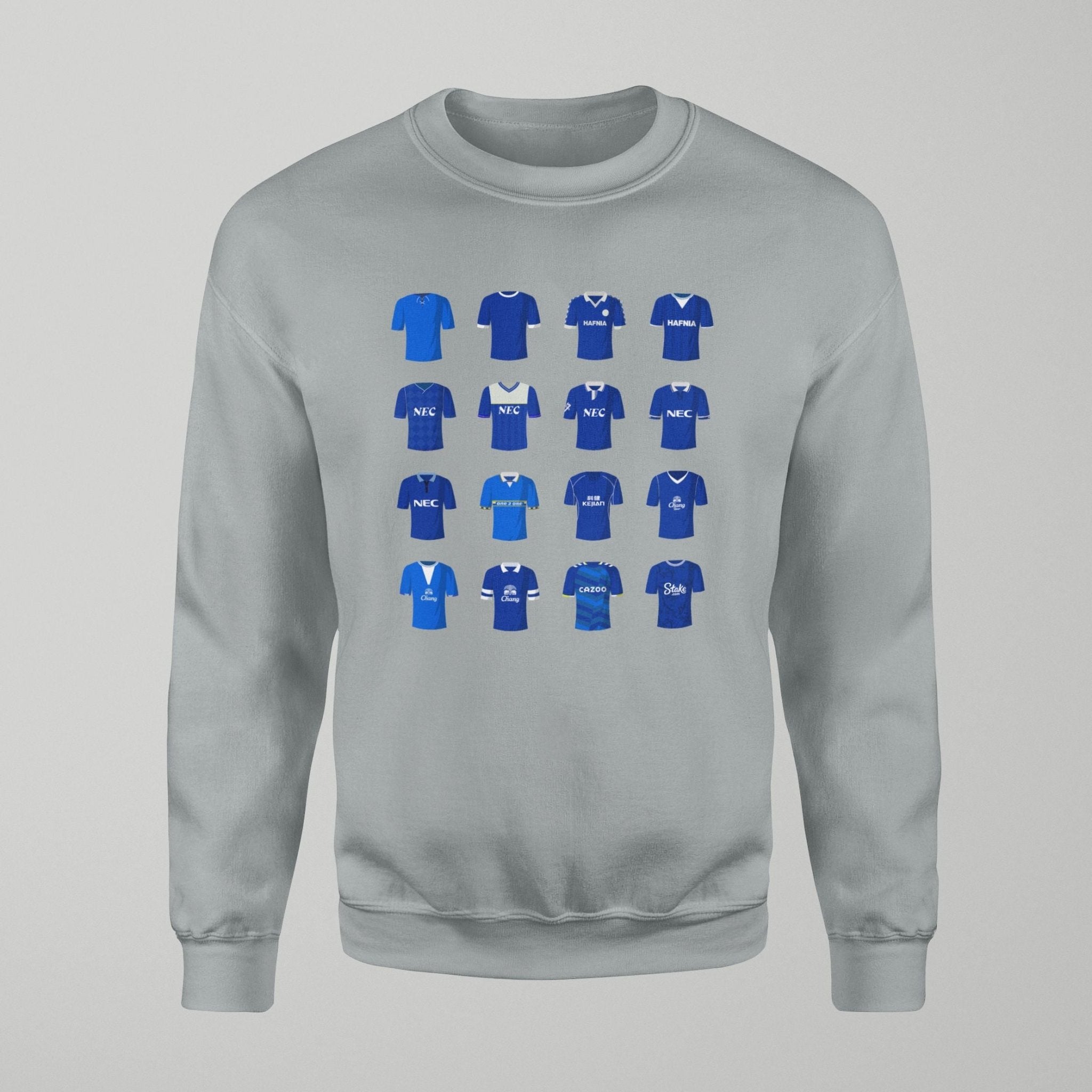 Everton - Iconic Home Shirts - Jumper - Forever Everton