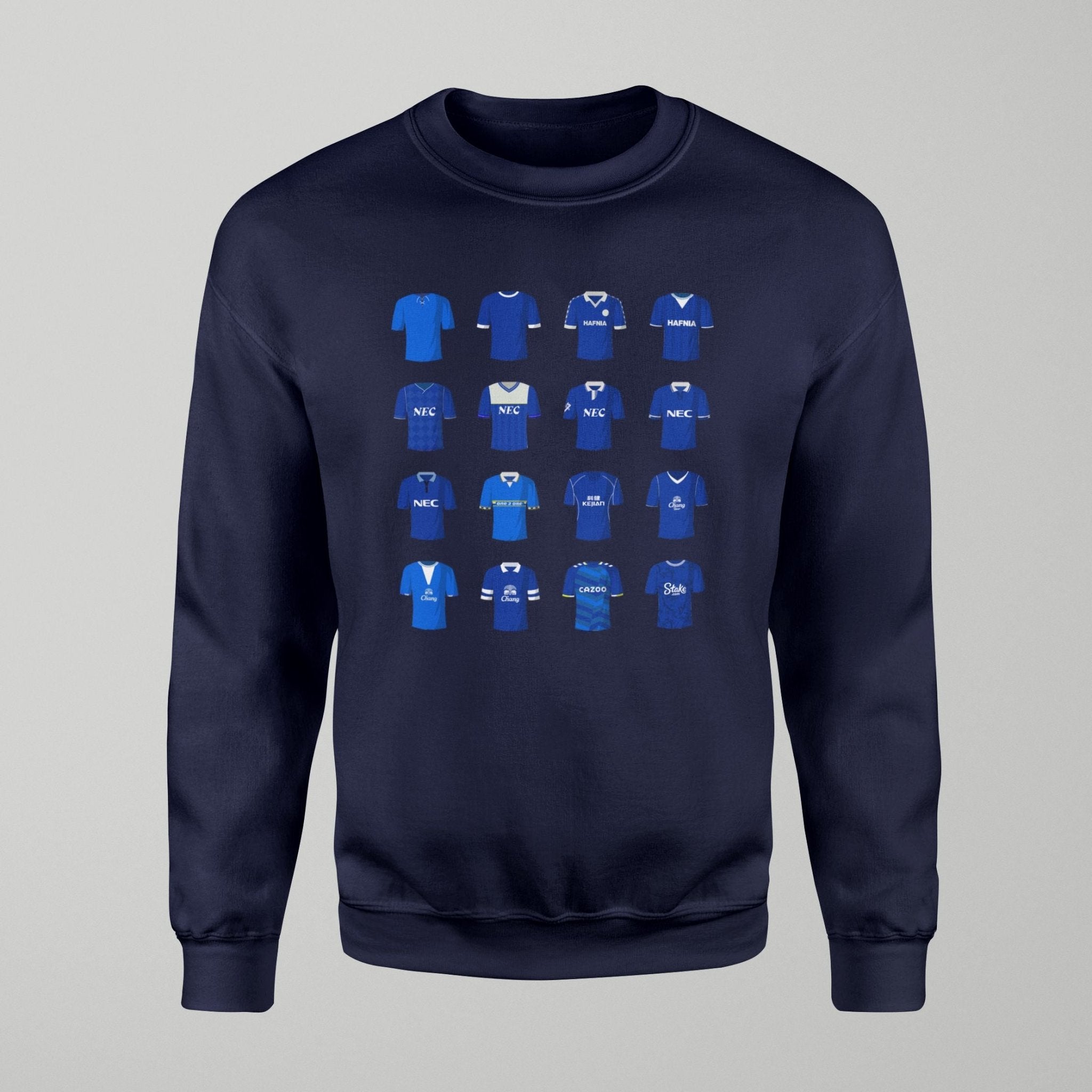 Everton - Iconic Home Shirts - Jumper - Forever Everton