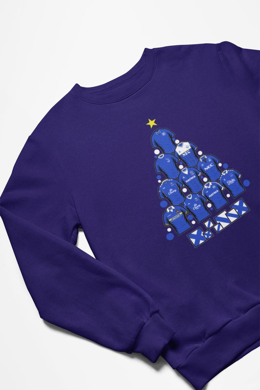 Everton Shirts Unofficial Christmas - Kids Sweatshirt - Forever Everton