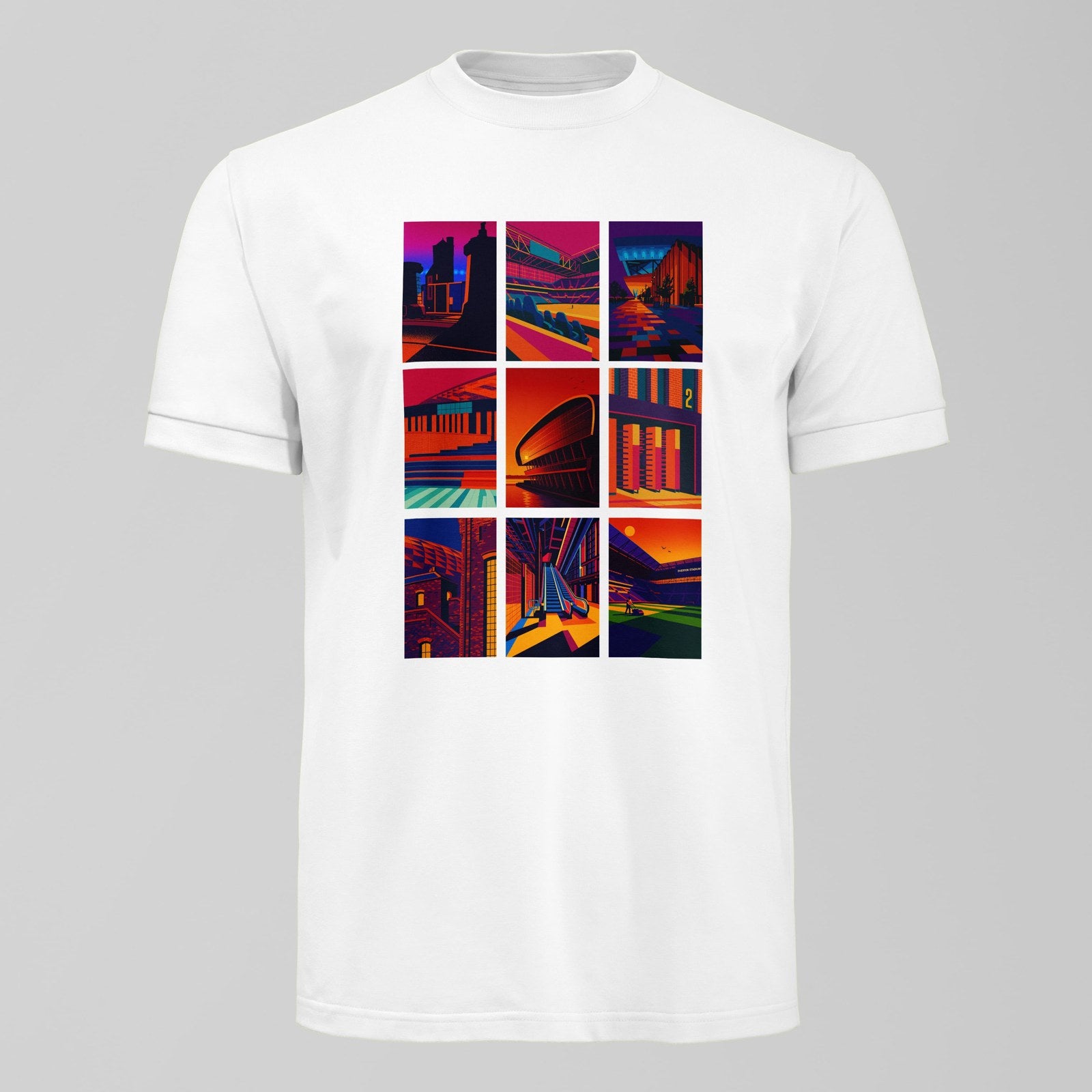 Bramley Moore Abstract Design T-Shirt