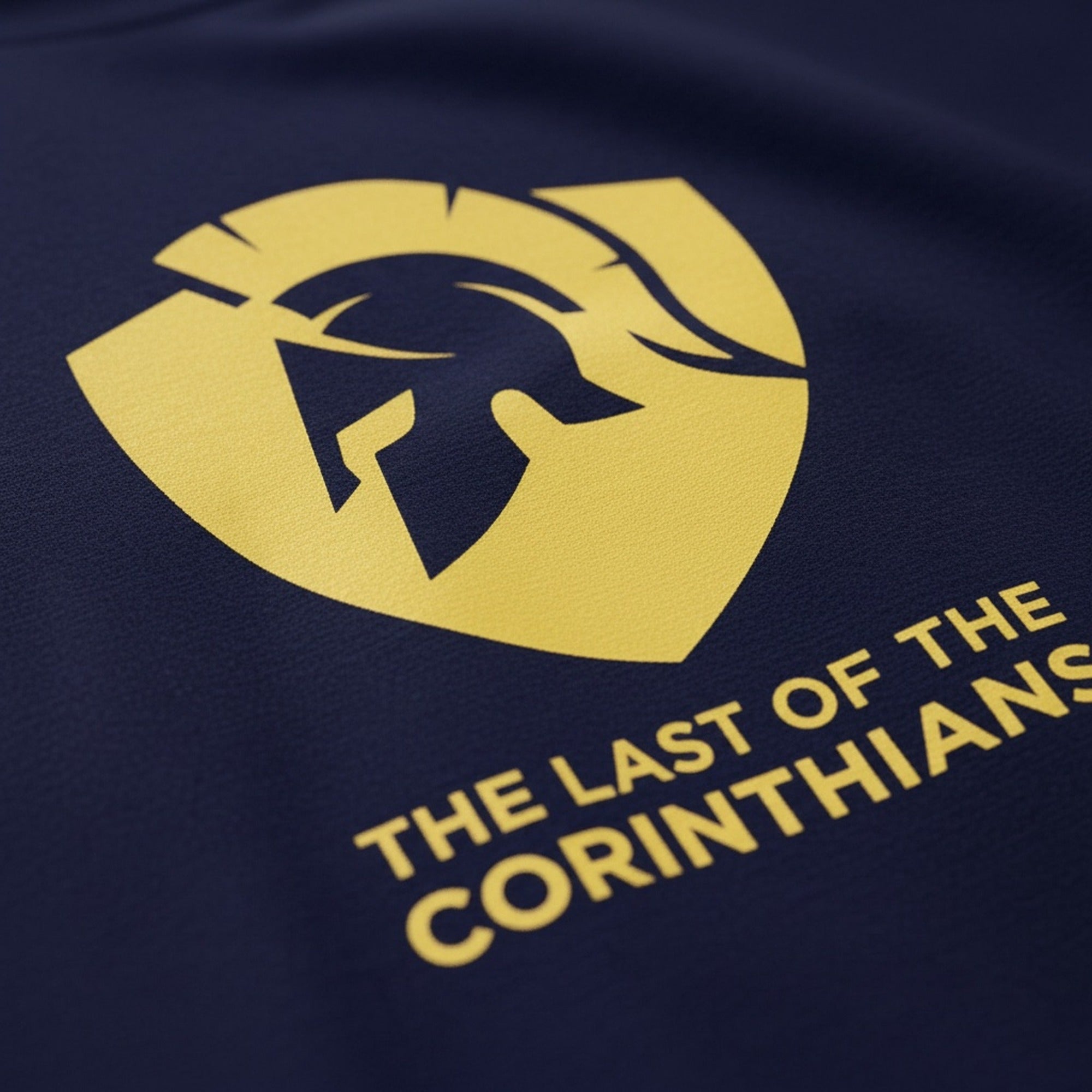 Print close-up on premium cotton. Last of the Corinthians T-Shirt. Forever Everton.