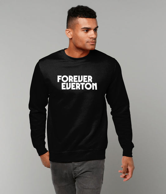 Forever Everton Dark Sweatshirt Large Logo - Forever Everton