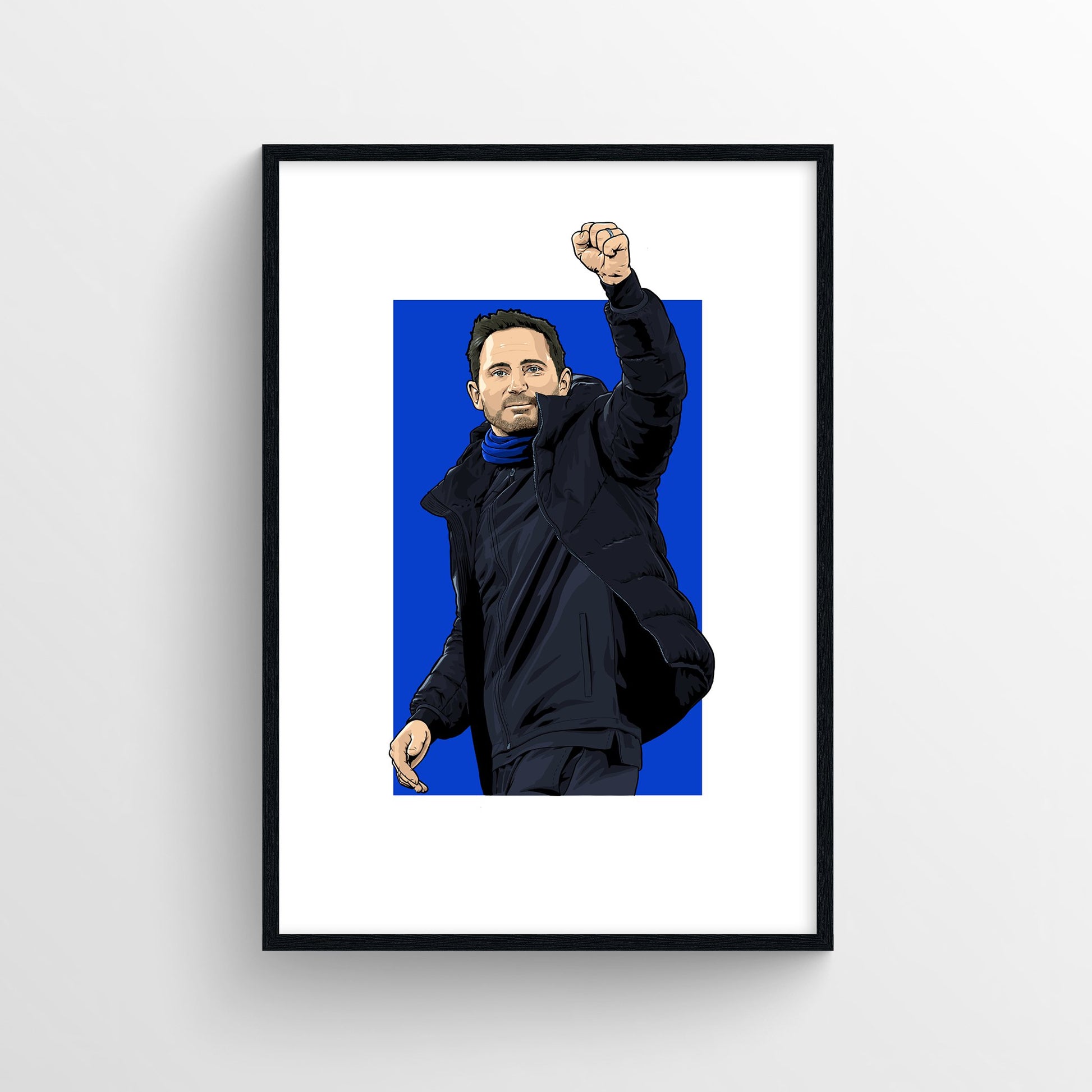 Frank Lampard - Everton Manager Print - Forever Everton