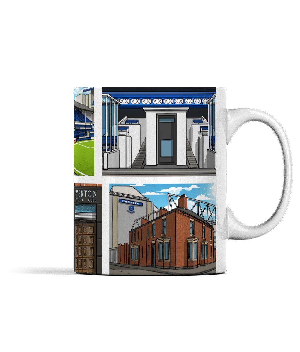 Goodison Park - Everton Memory Lane Mug - Forever Everton